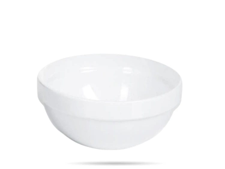Miska z melaminy 2,5 l średnica 22,5 cm Casual Maxi biała APS.png