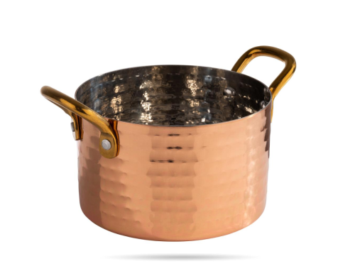 Garnuszek do serwowania 11,5 cm 0,6 l stal miedź Mumbai APS (1).png