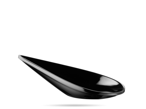 Łyżeczka przystawkowa 10,5 cm melamina czarna Drop APS (1).png