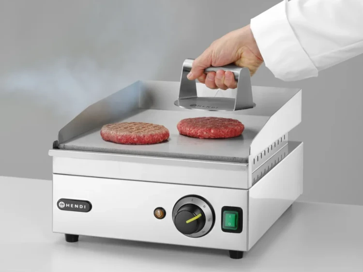 Prasa do smash burgerów śr. 16cm stal nierdzewna Kitchen Line HENDI (6).png
