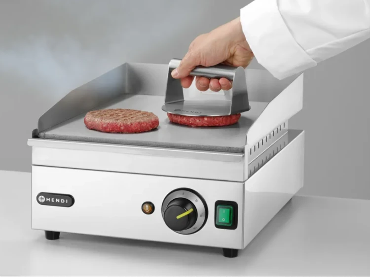Prasa do smash burgerów śr. 16cm stal nierdzewna Kitchen Line HENDI (8).png
