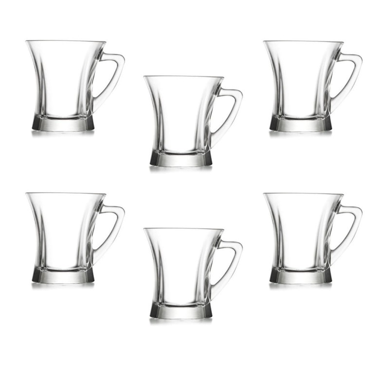 6 szklanek z uchem herbata 220 ml TRUVA LAV
