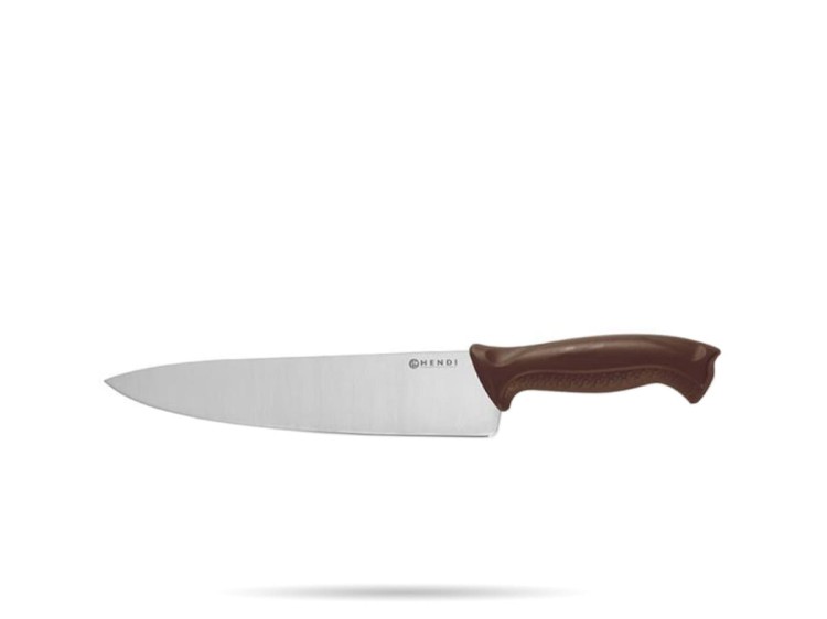 Nóż HACCP kucharski 24 cm do wędlin i mięs HENDI