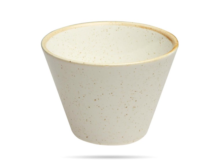 Salaterka stożkowa Sand Seasons 400 ml kremowa porcelana PORLAND