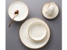 Salaterka z rączką Sand Seasons średnica 16 cm kremowa porcelana PORLAND