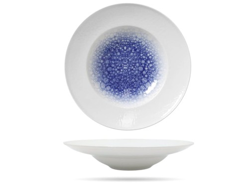 Talerz do pasty risotto Serenity 21 cm talerz głęboki porcelana FINE DINE