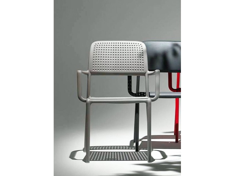 Krzesło ogrodowe Bora Bianco białe NARDI