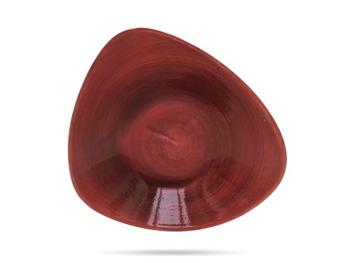 Salaterka trójkąt 23,5 cm Patina Red Stonecast CHURCHILL