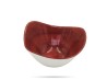 Salaterka trójkąt 15,3 cm Patina Red Stonecast CHURCHILL