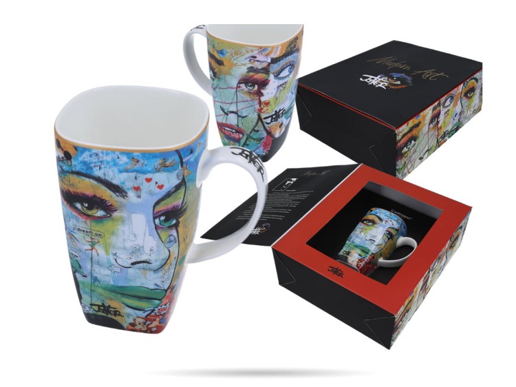 Kubek porcelanowy 450 ml Loui Jover WILD Carmani