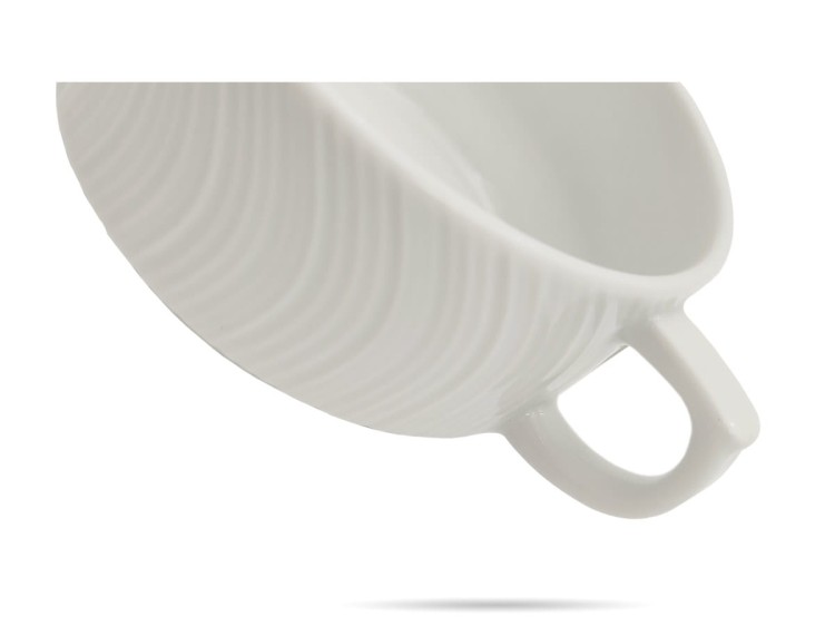 Bulionówka z uszami 300 ml biała porcelana River LUBIANA