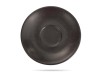 Spodek do filiżanki Coal 16 cm czarny Seasons porcelana PORLAND