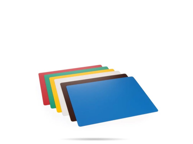 6 podkładek do krojenia 38x30,5 cm HACCP HENDI