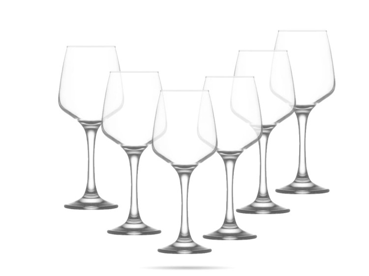 Zestaw 6 kieliszków do wina 295 ml Lal LAV