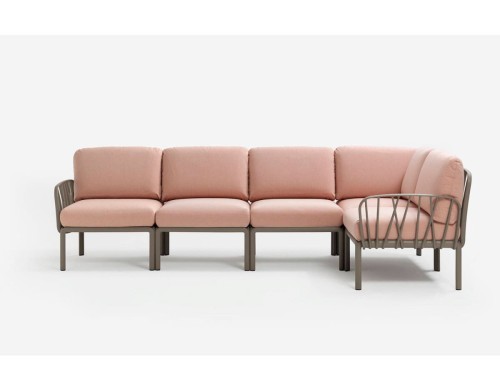 Zestaw modułowy Komodo 5 Tortora/Rosa NARDI