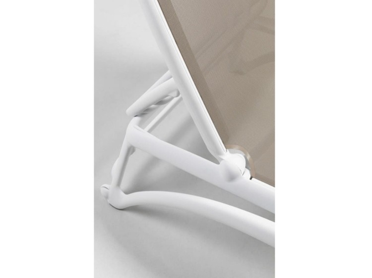 Leżak ogrodowy Atlantico Tortora Bianco NARDI