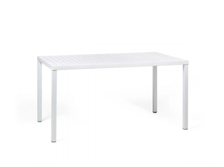 Stół ogrodowy Cube 140x80 Bianco NARDI