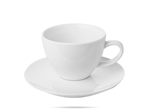 Filiżanka 230 ml ze spodkiem Bianco FINE DINE