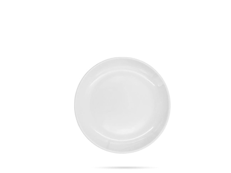 Talerz płytki bez rantu 21 cm Bianco FINE DINE