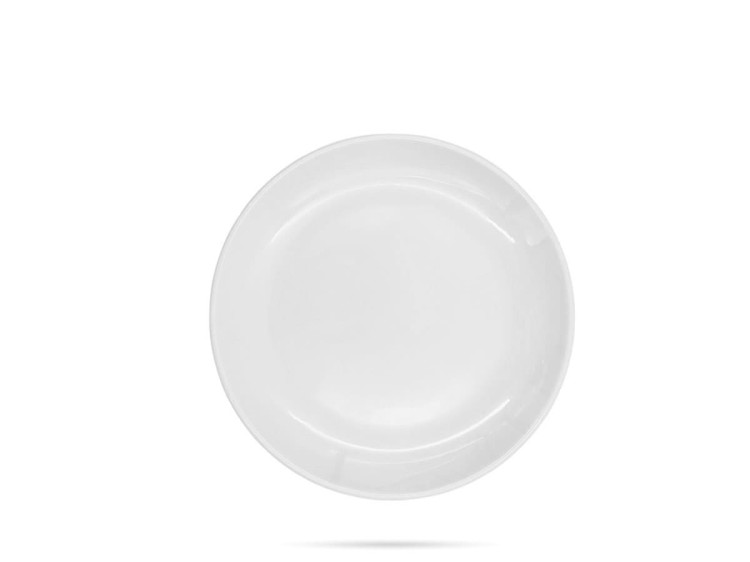 Talerz płytki bez rantu 27 cm Bianco FINE DINE
