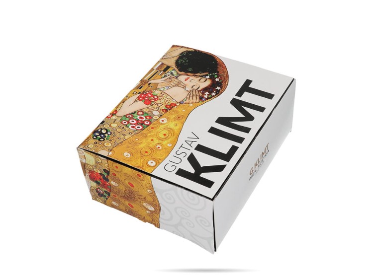 Filiżanka ze spodkiem Klimt Adele 250 ml porcelana CARMANI