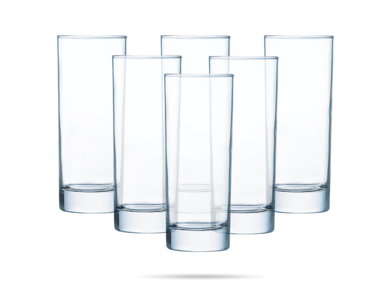 Zestaw 6 wysokich szklanek 310 ml Islande ARCOROC