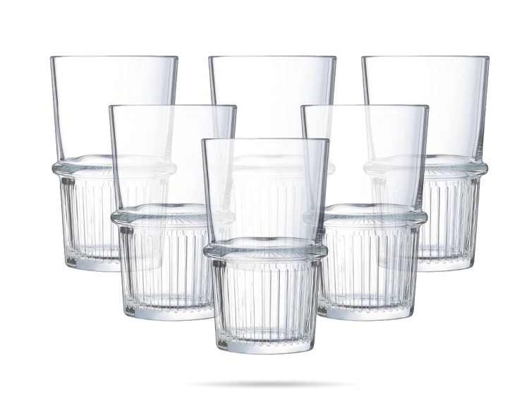 Zestaw 6 wysokich szklanek 470 ml New York ARCOROC
