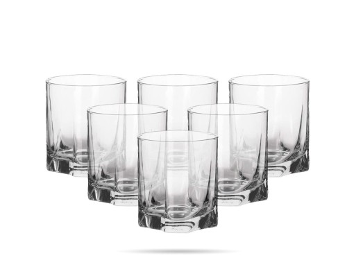 6 niskich szklanek 245 ml Luna PASABAHCE