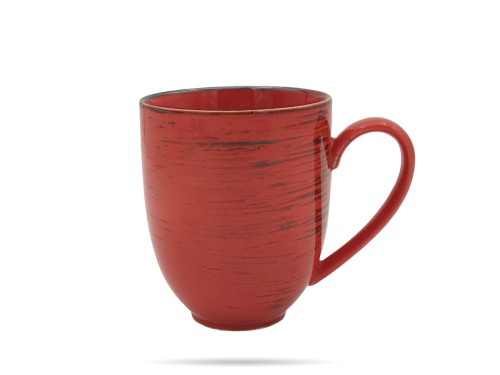 Kubek 400 ml Nostalgia Red Alumina BOGUCICE