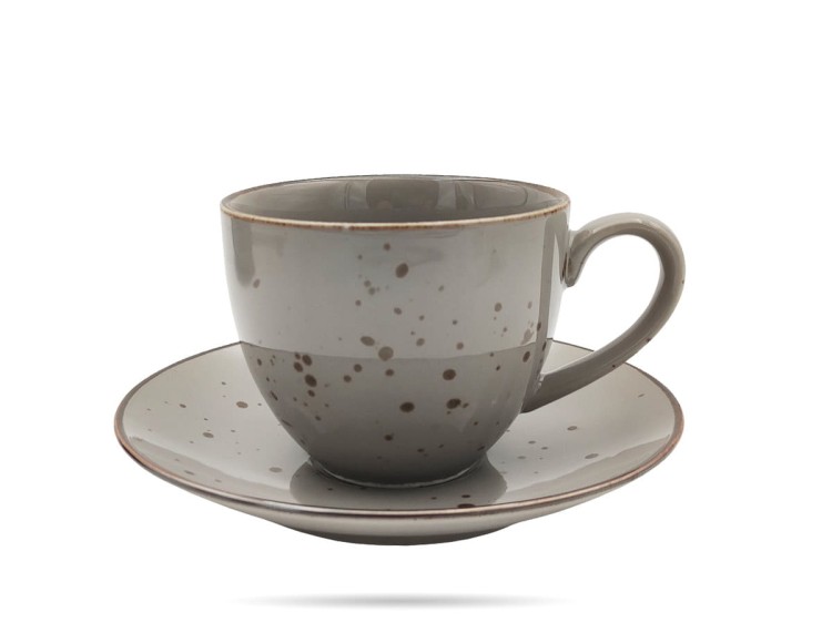 Filiżanka 300 ml Cottage Grey Alumina BOGUCICE