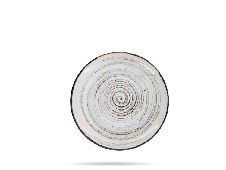 Talerz deserowy 22 cm Nostalgia White BOGUCICE