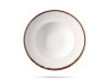Talerz do pasty risotto Vanilla 27 cm głęboki kremowy porcelana FINE DINE