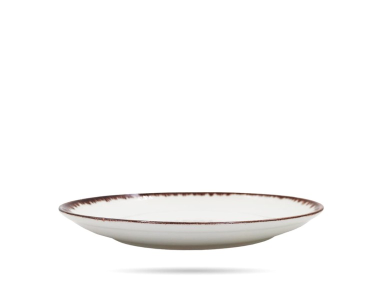 Talerz obiadowy Vanilla 26 cm talerz płytki kremowy porcelana FINE DINE