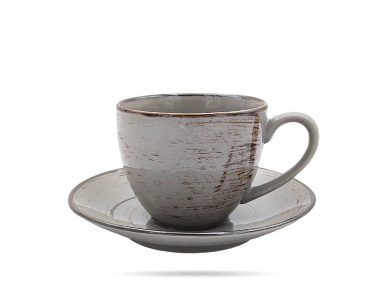 Filiżanka 300 ml Nostalgia Popiel Alumina BOGUCICE