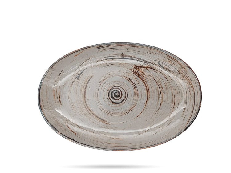 Półmisek 31 cm Nostalgia Popiel Alumina BOGUCICE