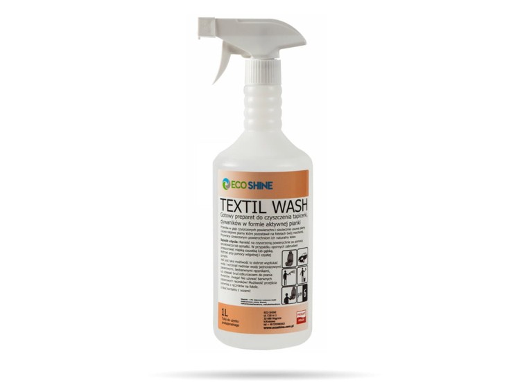Pianka dywan tapicerka Textil Wash 1L ECO SHINE