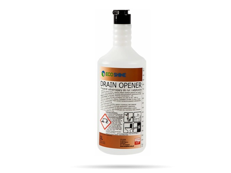 Płyn do udrażniania Drain Opener 1L ECO SHINE