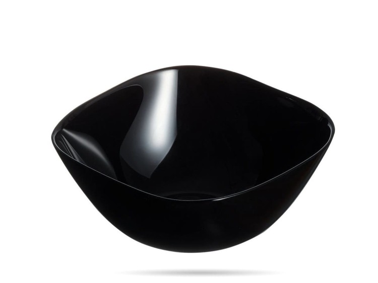 Salaterka miska 14 cm czarna Carine LUMINARC