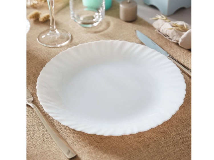 Talerz obiadowy 30 cm biały Feston LUMINARC