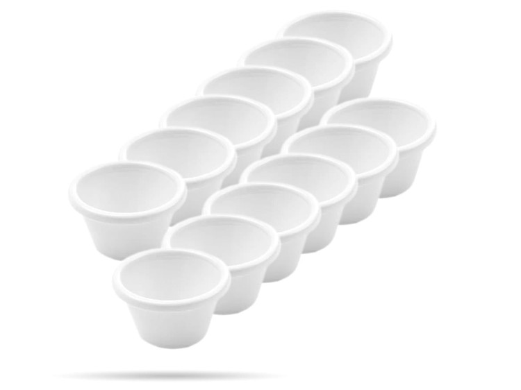 12 x miseczka ramekin 45 ml kremowa HENDI