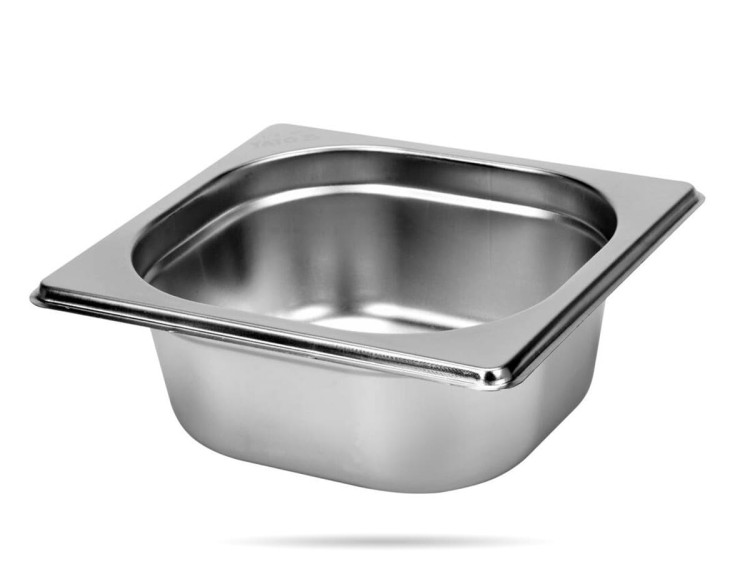 Pojemnik gastronomiczny GN 1/6 wys. 6,5 cm stal nierdzewna YATO