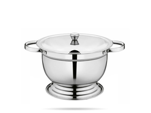 Waza do zupy z pokrywą 2,7 l stal połysk TADAR