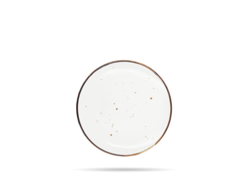Talerz deserowy 22 cm Cottage White BOGUCICE