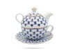 Tea for one filiżanka z czajniczkiem Swietłana PORCELANA BOGUCICE