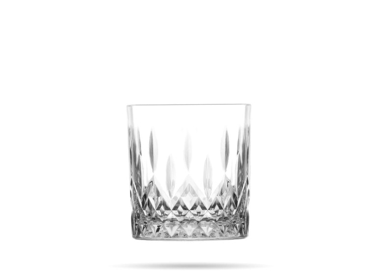Niskie szklanki do whisky, drinków, napoi zestaw 6 szt 430 ml Odin LAV