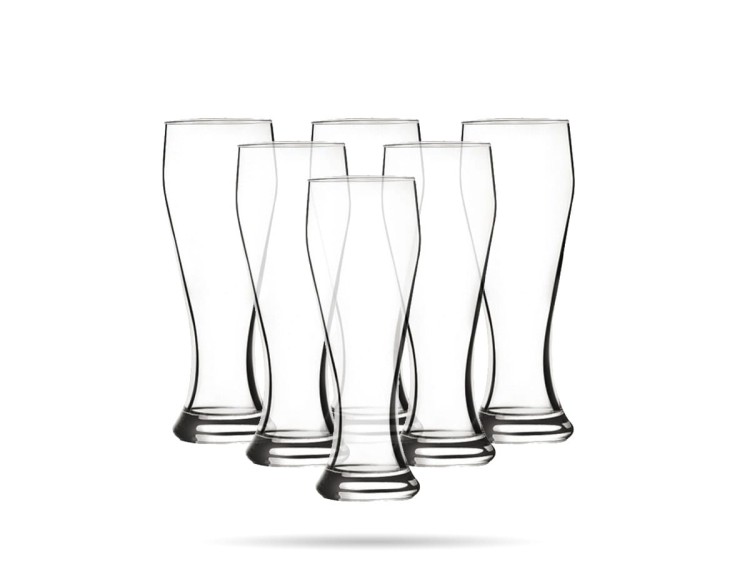 6 szklanek do piwa 520 ml Weizenbeer PASABAHCE