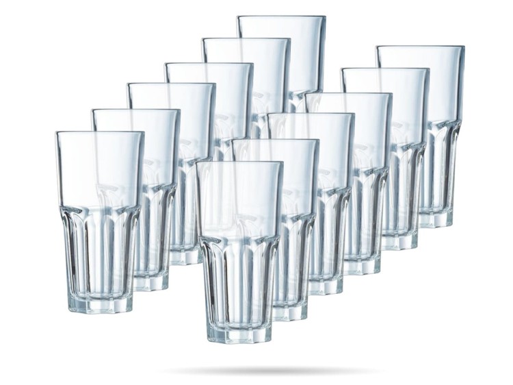 12 x Wysoka szklanka 200 ml Granity ARCOROC