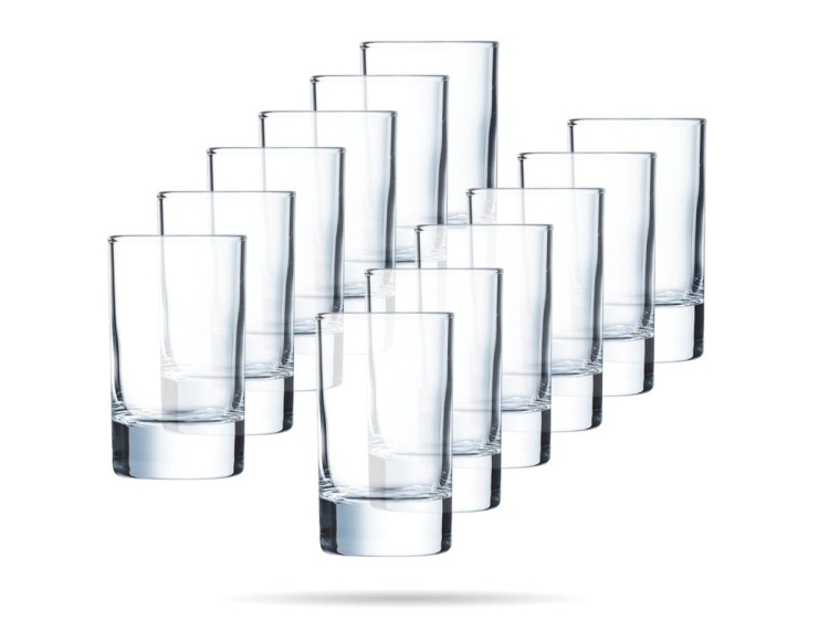 12 x Szklanka literatka 100 ml Islande ARCOROC