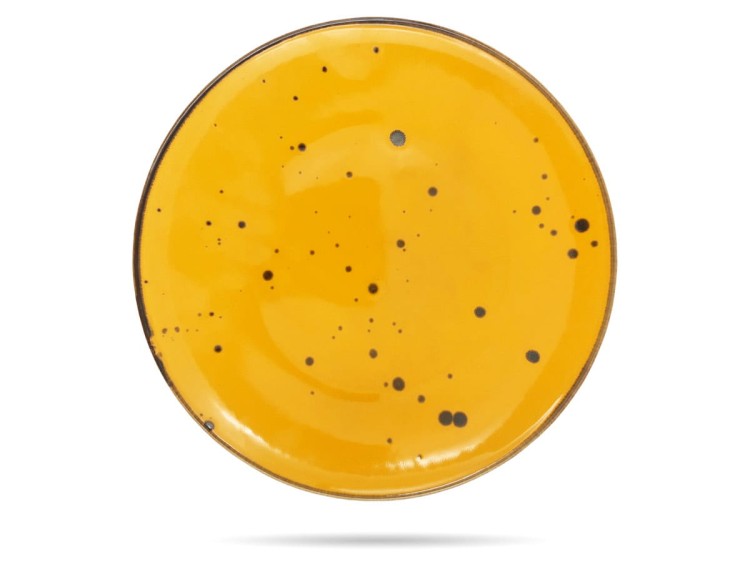 Talerz płytki 28 cm Cottage Yellow Alumina PORCELANA BOGUCICE