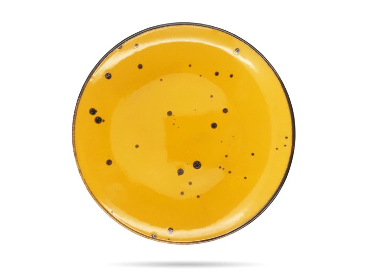 Talerz deserowy 22 cm Cottage Yellow BOGUCICE
